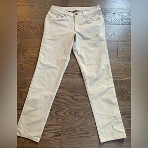 Mens Lululemon Trousers Beige sz 33x32